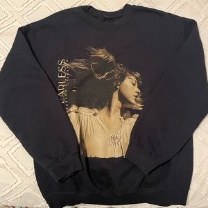 Taylor Swift Fearless (Taylor’s Version) Album Cover Crewneck